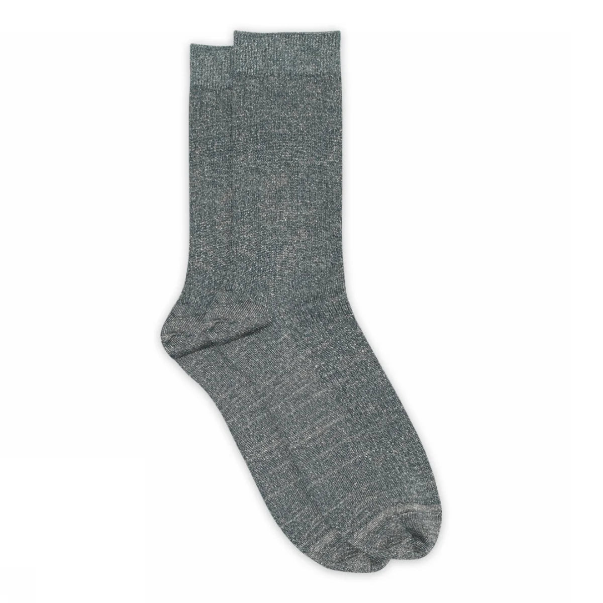LINA GLITTER SOCKS - LAVA GREEN