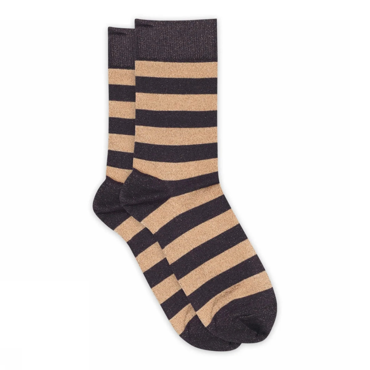 MATHILDE GLITTER SOCKS - DARK PURPLE
