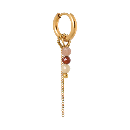 Chain morello hoop gold