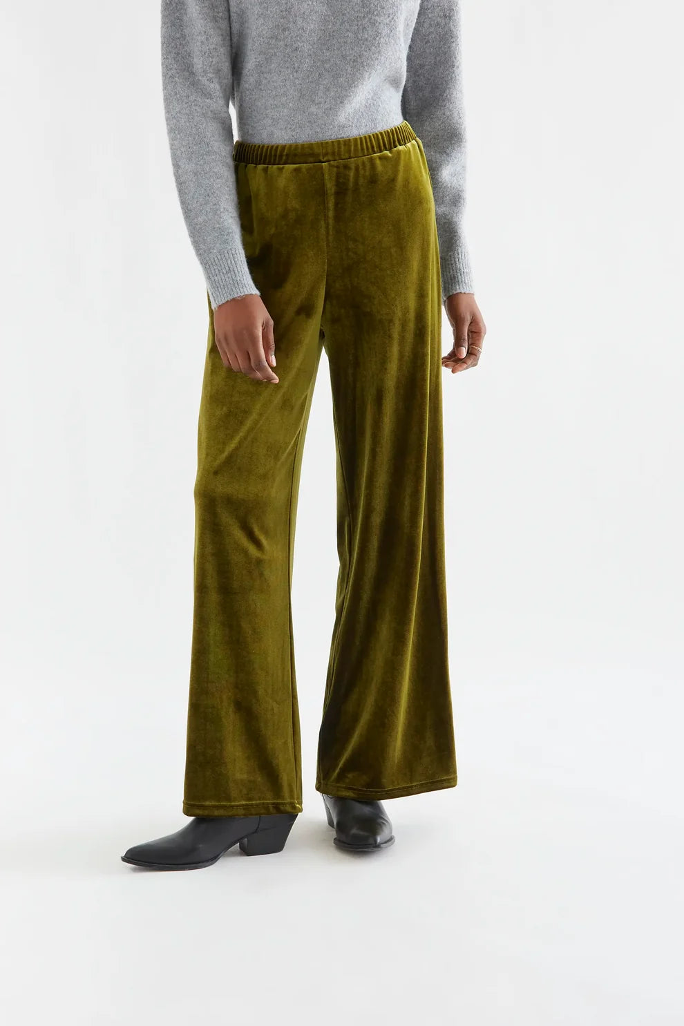 STINA TROUSERS - GREEN