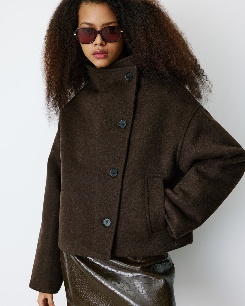 BLANCA JACKET - BROWN