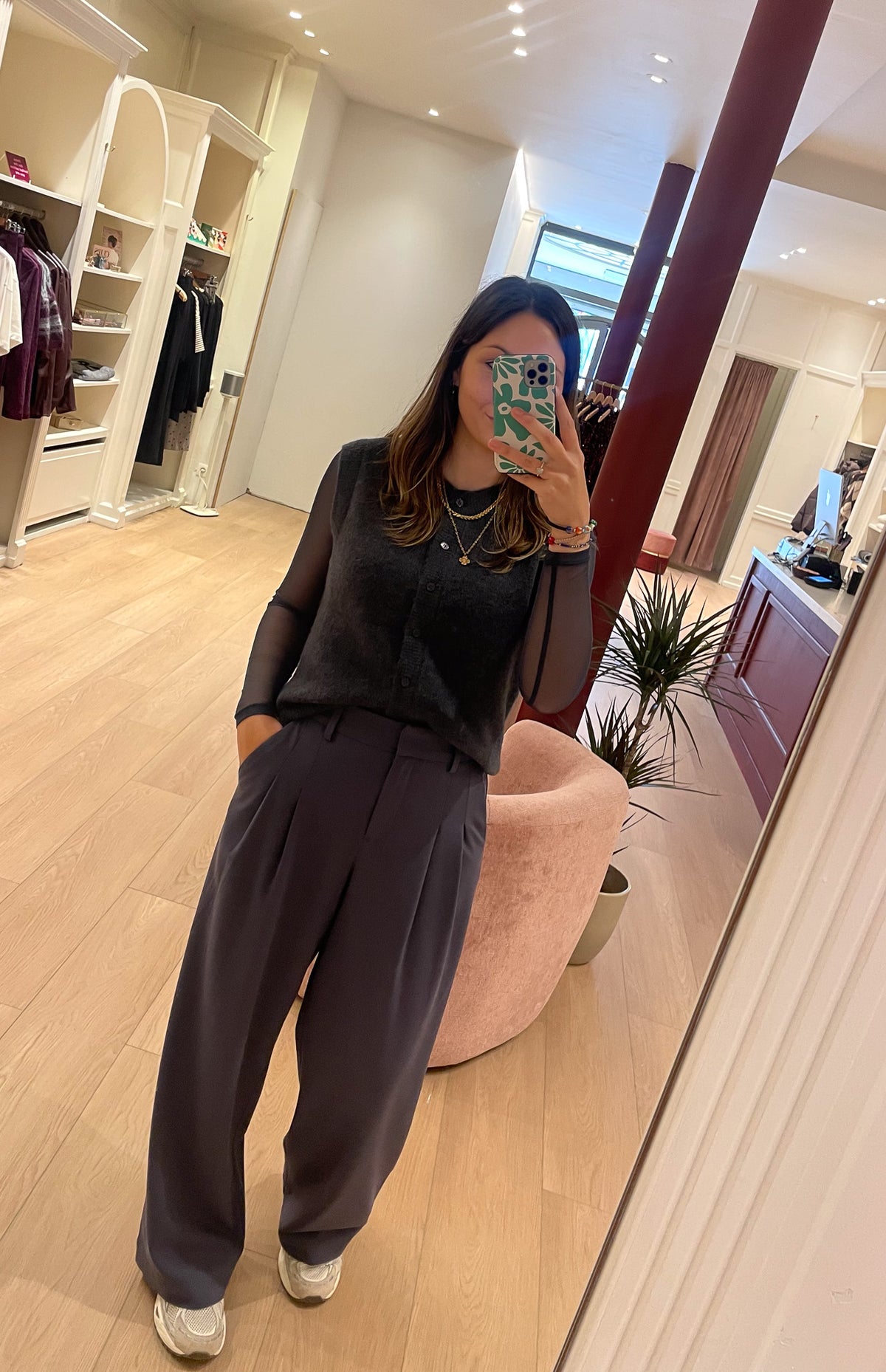 HENRIKA PANTS - INDIA INK
