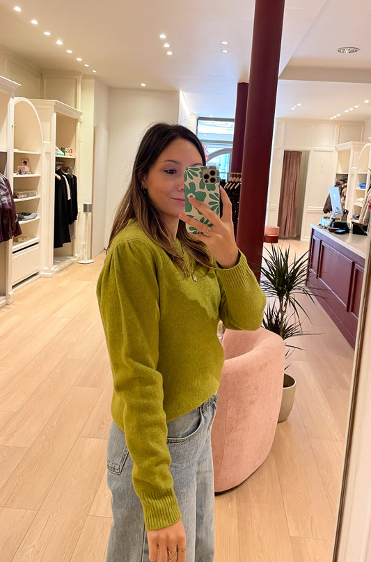 ELLA SWEATER - GREEN