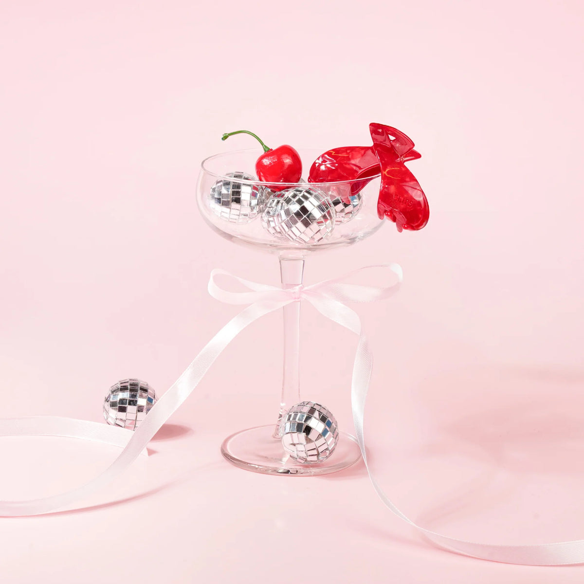 JULIA CLIP - MARMER DONKERROOD