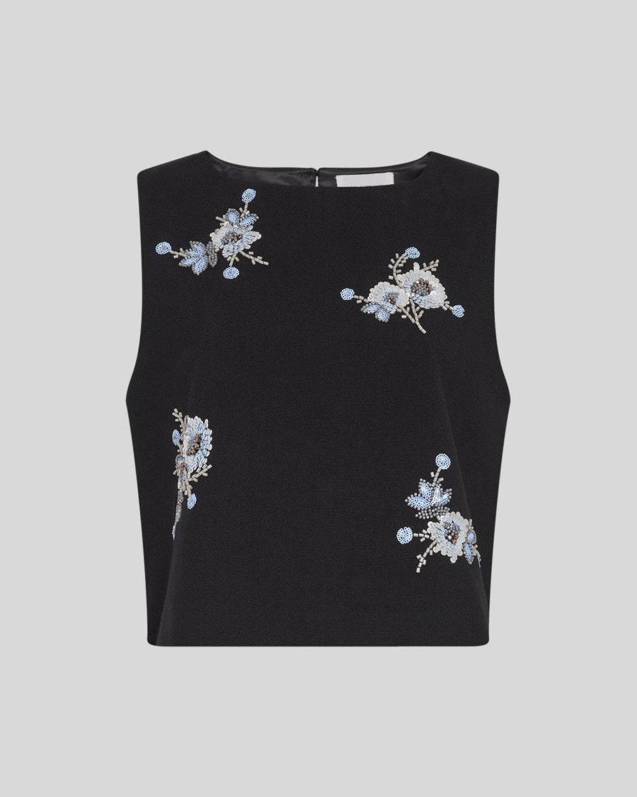 ADINE TOP - BLACK