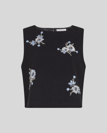 ADINE TOP - BLACK