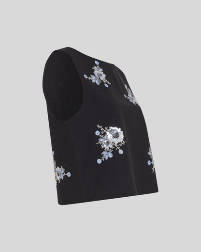 ADINE TOP - BLACK