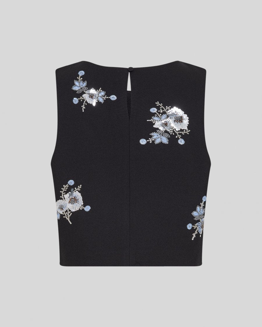 ADINE TOP - BLACK