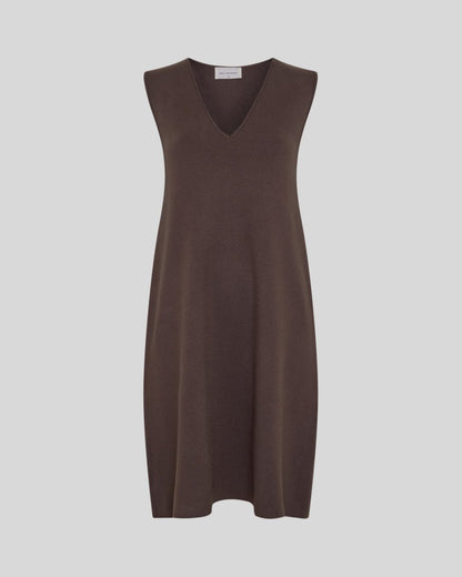 AGATHA EAST DRESS - BROWN