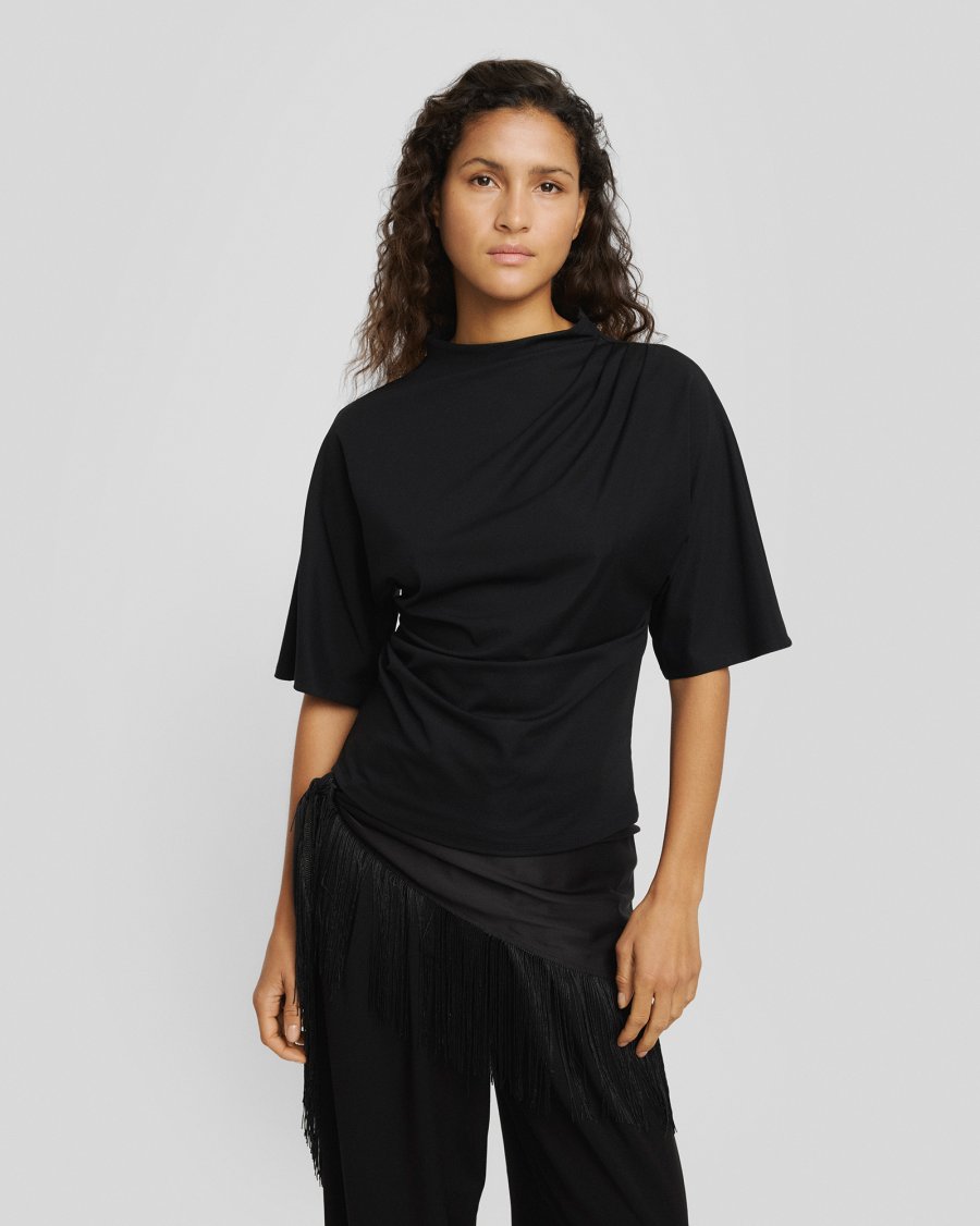 CLEO NORIEL 2/4 TOP - BLACK