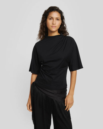 CLEO NORIEL 2/4 TOP - BLACK
