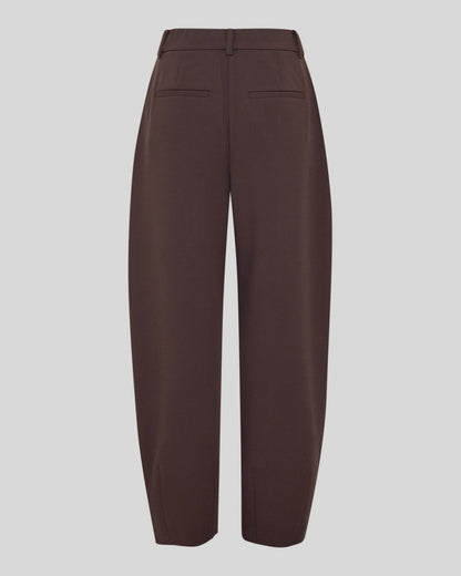 MACY MICHELLE BARREL PANTS - BROWN