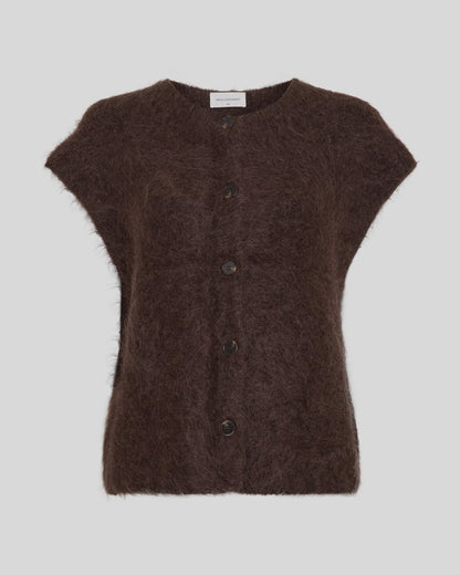TILA SALMIA VEST - BROWN