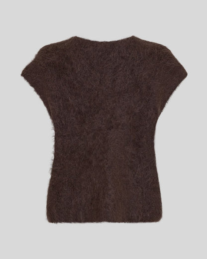 TILA SALMIA VEST - BROWN