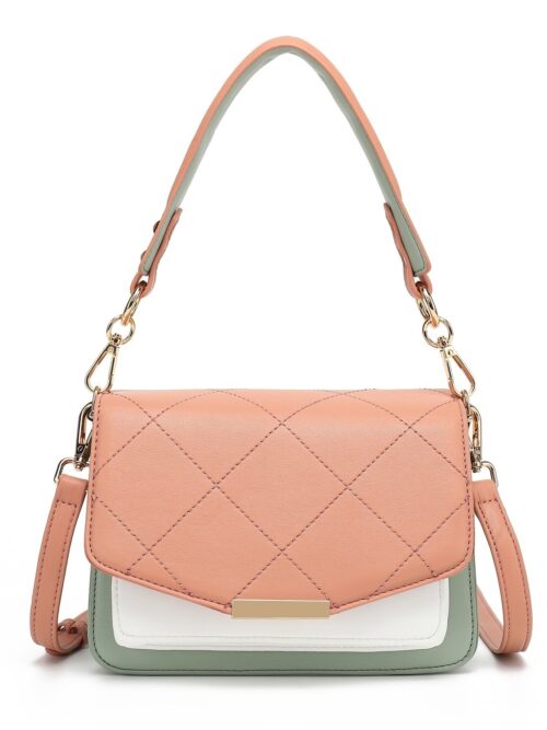 HANDTAS ROSE GREEN