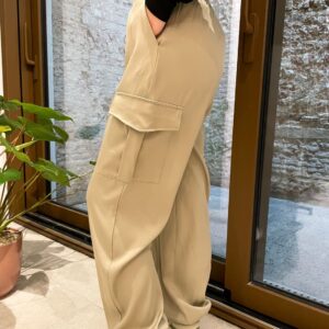 LUNA CARGO PANT - CHAMPAGNE