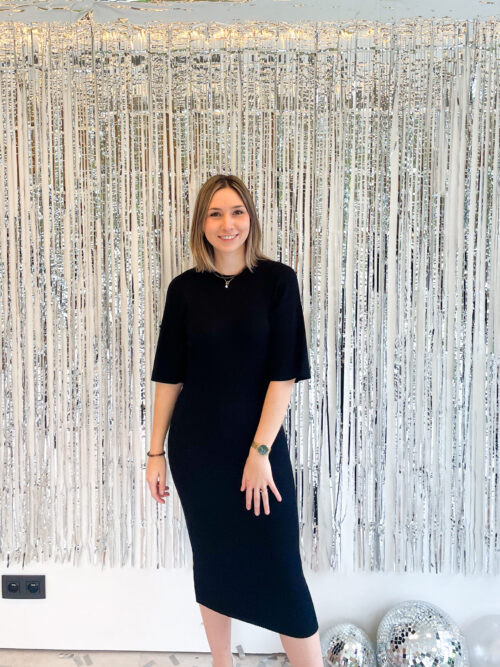 HUBERTA DRESS - BLACK