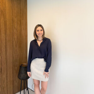 LORI BLOUSE - BLUE