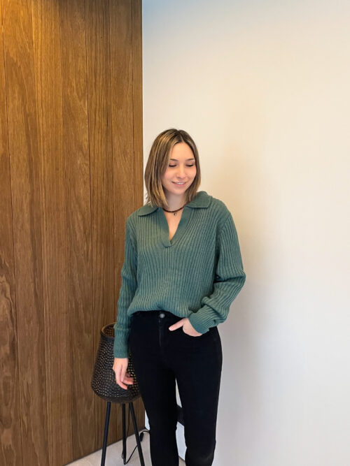TASHA PULLOVER - GREEN