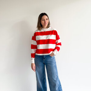 IDAHELLA SWEATSHIRT - RED