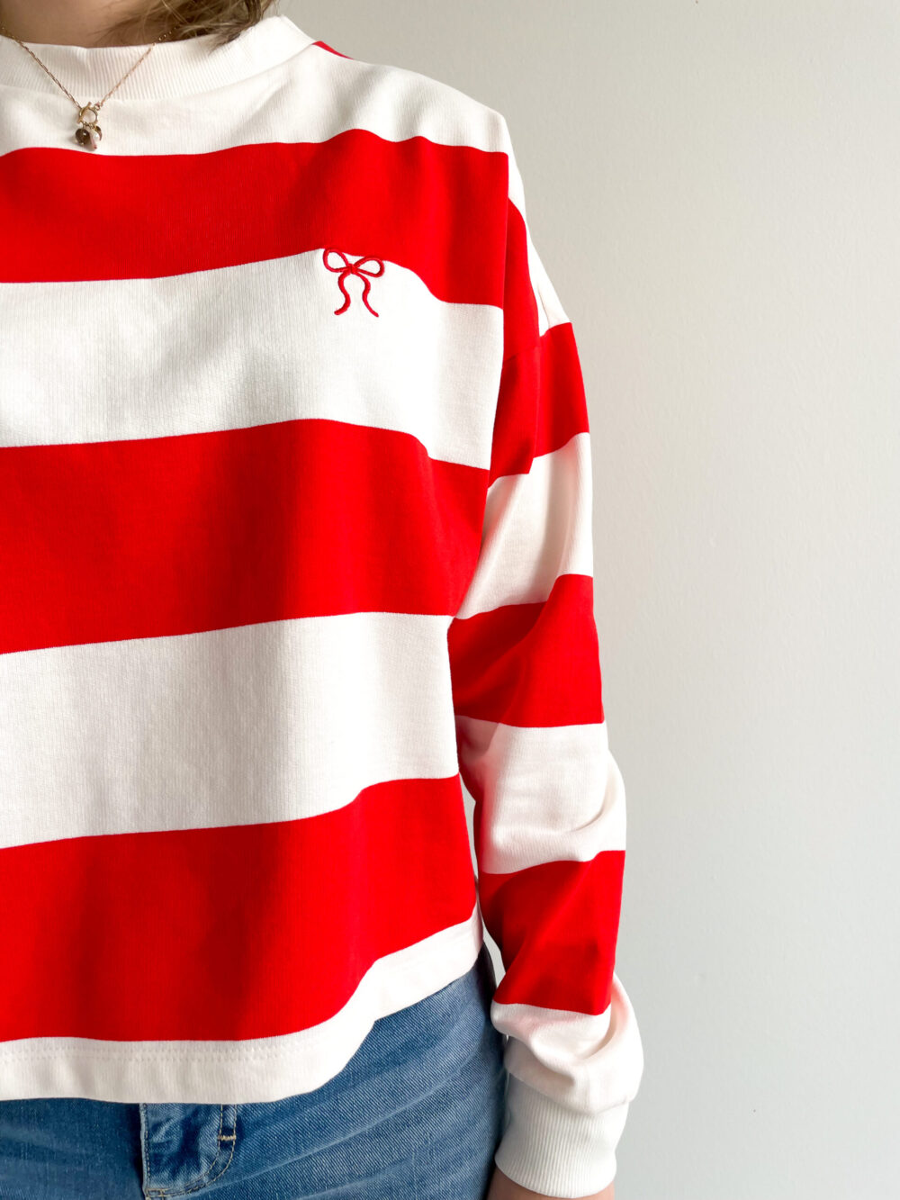 IDAHELLA SWEATSHIRT - RED