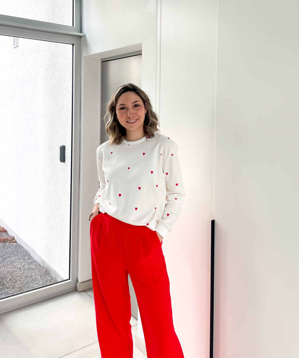 DAGNA SWEATSHIRT - WHITE