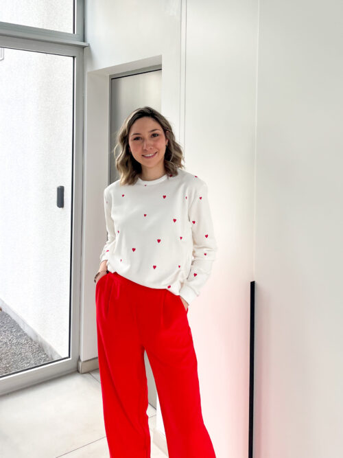 DAGNA SWEATSHIRT - WHITE