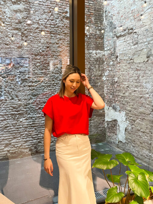 MILA PULLOVER - RED