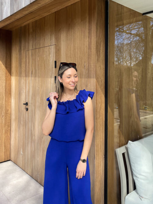 SOFIA TOP - BLUE