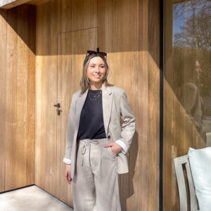 PIA TROUSERS - HUMUS BEIGE