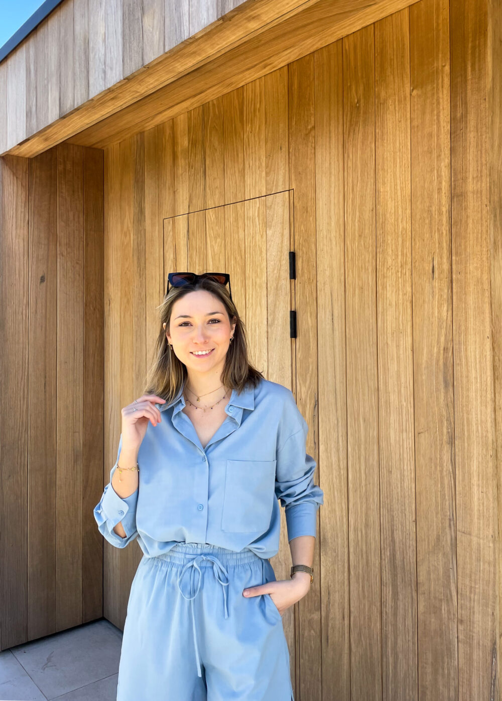 PAULA SHIRT - BLUE