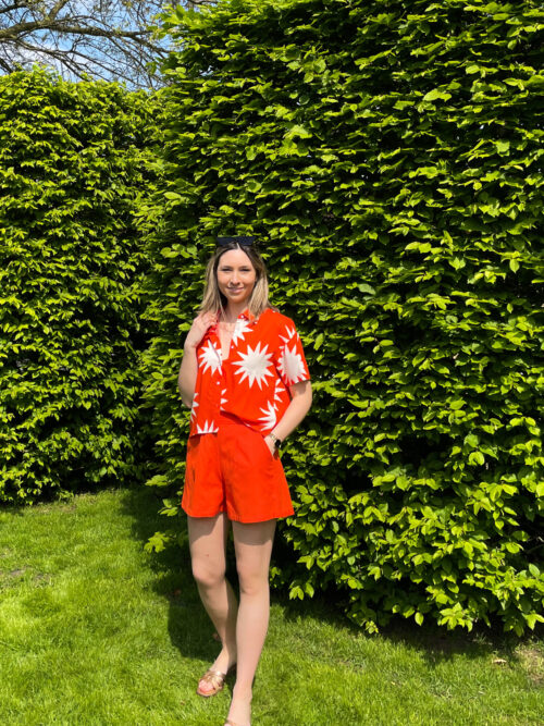 IZZY SHORTS - ORANGE
