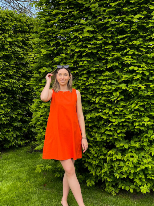 IZZY DRESS - ORANGE