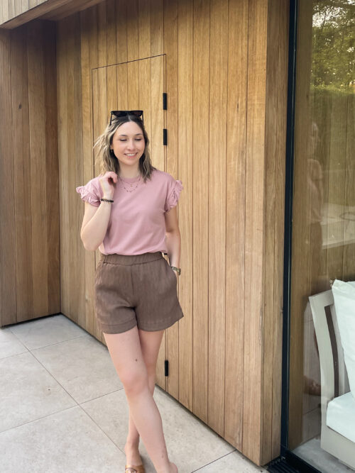 BILLY T-SHIRT - MAUVE PINK
