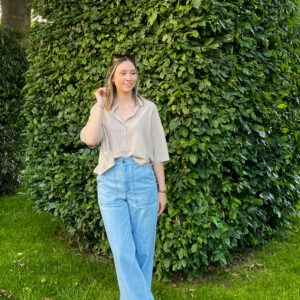 AMBER BLOUSE - BEIGE