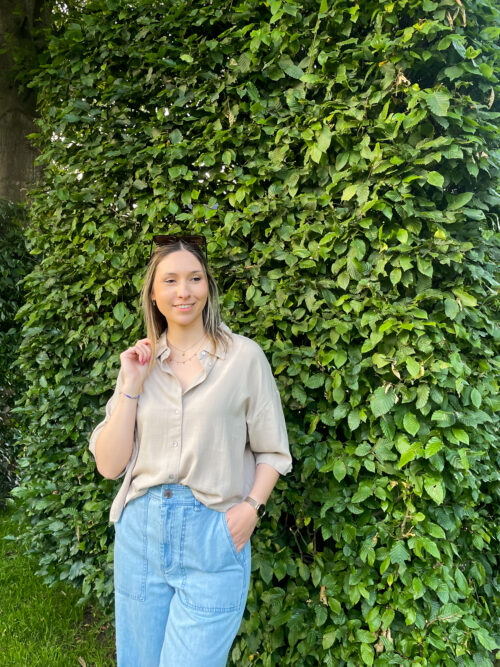 AMBER BLOUSE - BEIGE