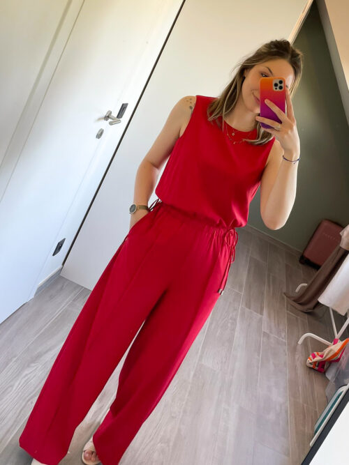 MARILOU JUMPSUIT - RED