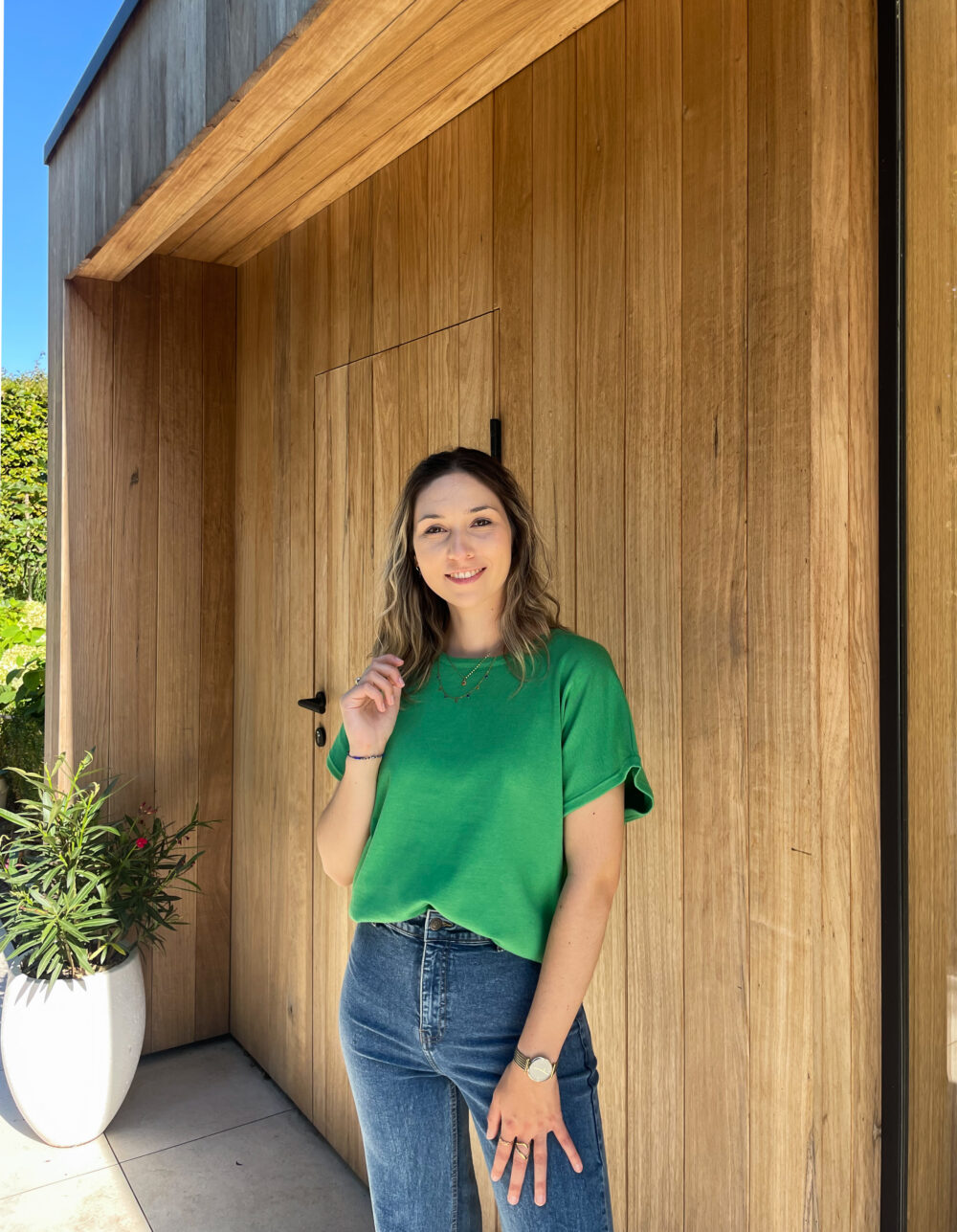 MILA PULLOVER - GREEN