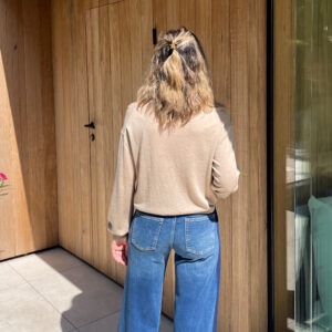 MIA SWEATER - SAND MELANGE
