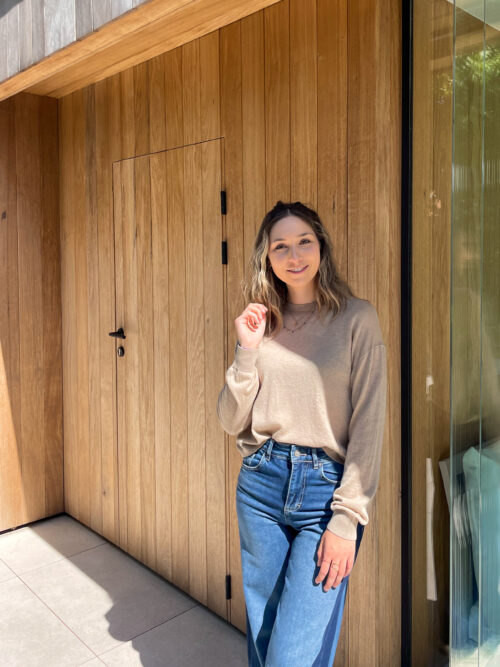 MIA SWEATER - SAND MELANGE