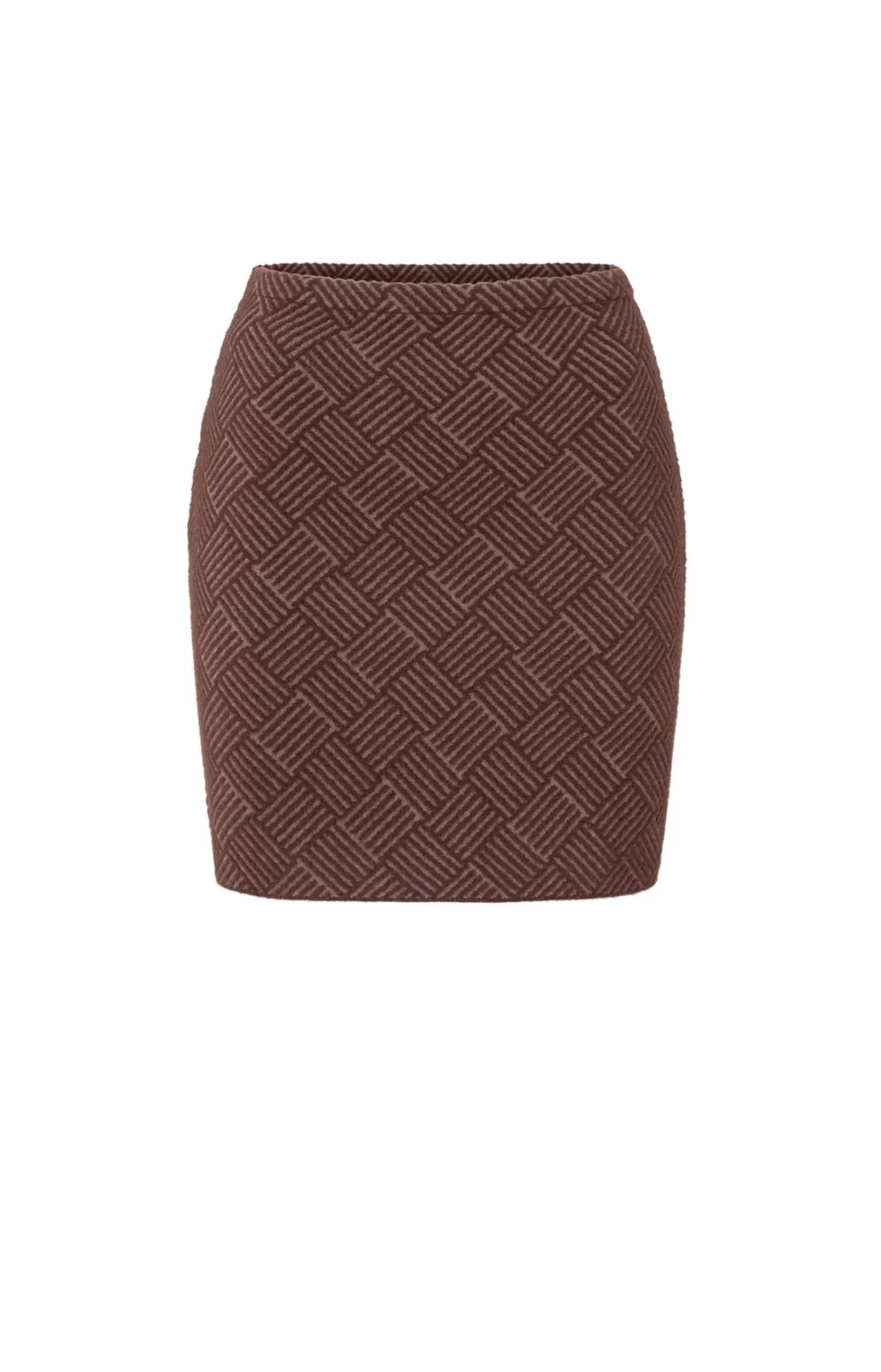 MILOU KNITTED SKIRT - FUDGE PURPLE