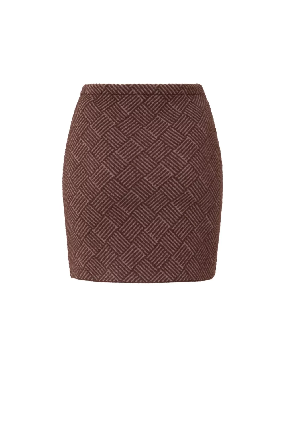 MILOU KNITTED SKIRT - FUDGE PURPLE