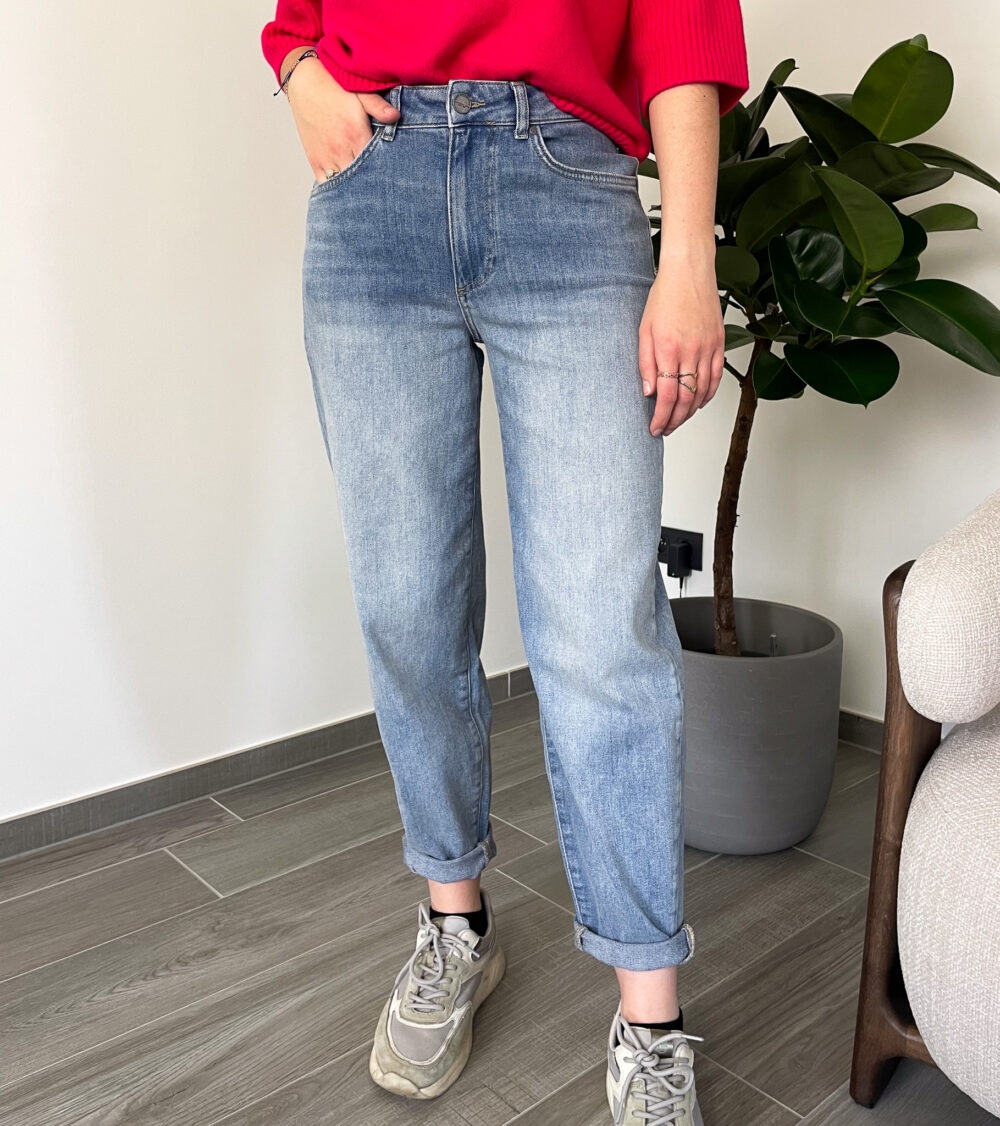 MILOU JEANS LOOSE FIT - BLUE DENIM