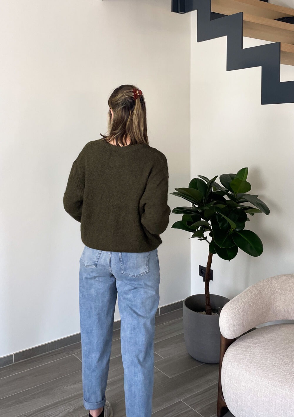 MILA CARDIGAN - KAKI