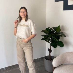 MILOU JEANS LOOSE FIT - BEIGE