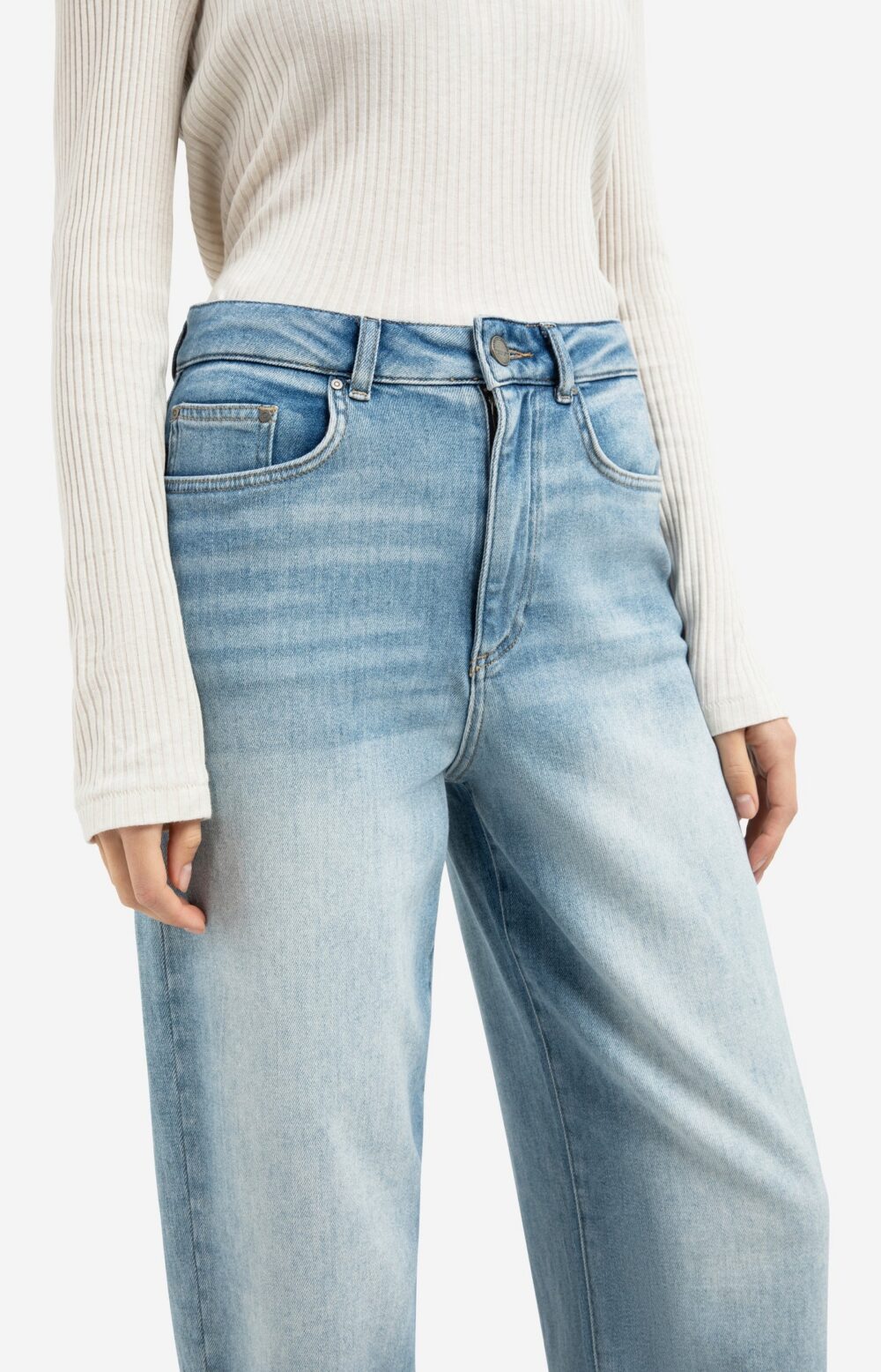 MILOU JEANS LOOSE FIT - BLUE DENIM