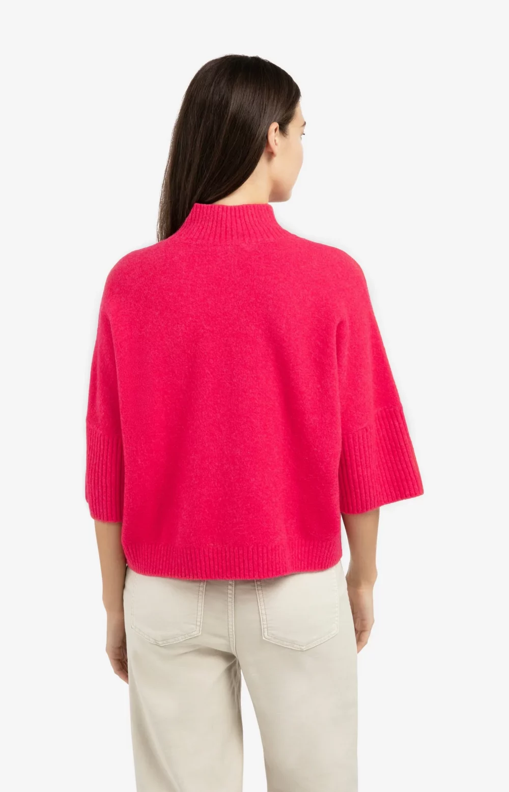 DAISY KNIT - ROSE RED MELANGE