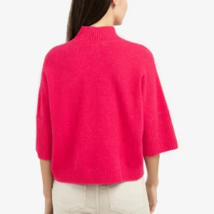 DAISY KNIT - ROSE RED MELANGE