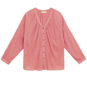 BERTINA BLOUSE - BLUSH