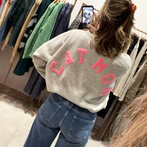 CATMOM SWEATER - ROZE